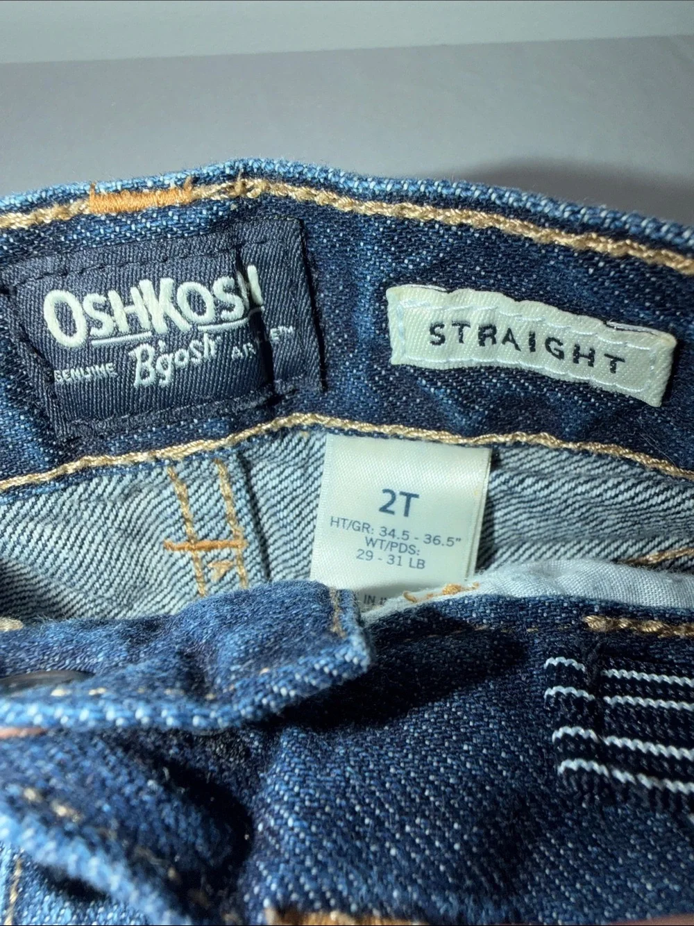 OshKosh B'gosh Dark Blue Denim Kids Shorts